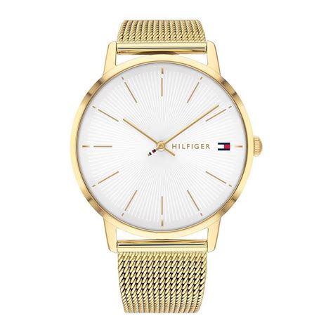 reloj tommy hilfiger hombre dorado|tommy hilfiger watch prices.